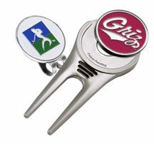 Montana Grizzlies Divot Tool Hat Clip With Golf Ball Marker Of 2)