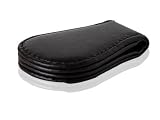 : Black Leather Magnetic Money Clip MoneyClip