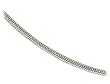 14k White Gold 1.2mm Diamond-Cut Snake Chain Necklace, 18"