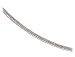 14k White Gold 1.2mm Diamond-Cut Snake Chain Necklace, 16