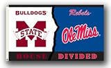 Mississippi Rebels / Mississippi State Bulldogs Rivalry 3'x5' Flag