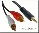 *** Cable audio jack 3.5mm vers 2RCA...