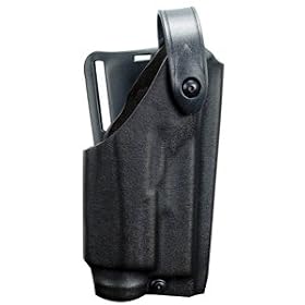 Safariland Duty Gear 6280 Mid Ride, Level II Holster, Blk., Fine Tac w M6 Light by