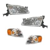 1998-2000 Toyota Corolla Headlight / Corner Light - SET