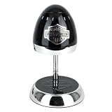Harley Davidson Black & Chrome Desk Lamp