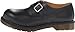 Dr. Martens Unisex Joey Monk Shoe Black Fine Haircell Loafer UK 8 (US Men's 9, Women's 10) Medium