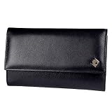 Montecchi Black Leather Wallet