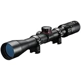 Simmons .22 Mag TruPlex Reticle Rimfire Riflescope with Rings, 3-9x32mm (Silver)