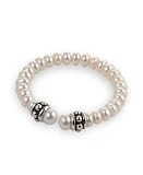 Fresh by Honora Children's Cultured Freshwater Pearl & Sterling Silver Cuff Bracelet