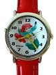 Disney Princess Watch - The Little Mermaid Watch w red leather band