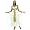 Egyptian Cleopatra Adult Halloween Costume Size 12-14 Large