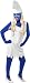 Women's Smurfette Halloween Costume (Size: 8-12)