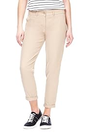 Petite Cotton Rich Turn Up Hem Chinos