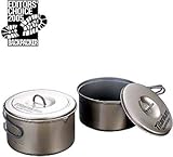 エバニュー(EVERNEW) チタンクッカーセット L セラミック ECA413