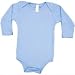 American Apparel Style 4041 Infant Baby Rib Long Sleeve One Piece Bodysuit - Many Colors!