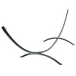 Steel Arc Hammock Stand - Black