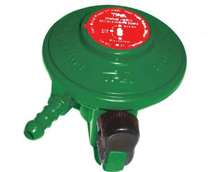 Patio Gas Regulator 37 Mbar Clip On LR2527A