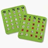Lot of 50 Slide Shutter Bingo Cards