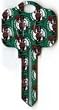 Boston Celtics Kwikset KW1 House Key