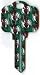 Boston Celtics Kwikset KW1 House Key