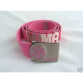 Women's Belt. Quads Corp Webb. Pink