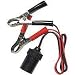 12V Receptacle with Alligator Clips