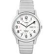 Timex Mens Easy Reader Silvertone Expansion Strap, Indiglo, 10 Year Battery, 30 Meter, 20461