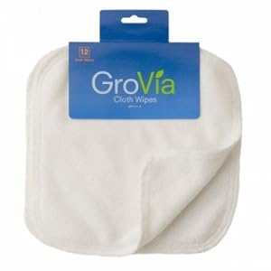 GroVia Cloth Wipes, 12 count