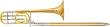 Conn 88H Symphony Series F Attachment Trombone, Lacquer Rose Brass Bell
