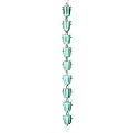 Bluebell 9-Cups Rain Chain- Antiqued Finish