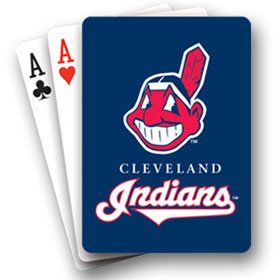 MLB Cleveland Indians Playing Cards