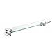 American Standard 6028.024.002 Dazzle 24 Glass Shelf with Clear Tempered Glass, Polis...