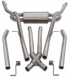 MagnaFlow 15896 Stainless Steel 2.5 Dual Crossmember - Back Exhaust System