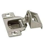 Concealed Face Frame Cabinet Hinge, 1-1/4 in. Overlay, Zinc