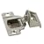 Concealed Face Frame Cabinet Hinge, 1/2 in. Overlay, Zinc