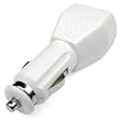 USB Car Charger with Ic Chip for Apple Ipod Mini, U2, Shuffle, Nano 1st 2nd Gen, Video ( 30GB, 60GB, 80GB ), Photo Iphone, Creative Zen, Microsoft Zune, Sandisk Sansa Mp3 Music Player