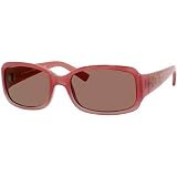 Juicy Couture Fern/S Women's Polarized Fashion Sunglasses - Raspberry Pink Fade/Burgundy Shaded