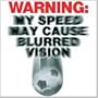 Soccer t-shirt: blurred vision, White, Adult Small