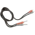 SAVE $5.81 - HOSA CPR203 Dual 1/4-Inch to Dual RCA Plugs - 9.9 Feet $4.99