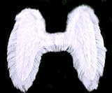Angel Wings White Feather &amp; Marabou Set of 2 Photo Prop Props Angels Feathers Photography Photog...