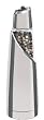 Trudeau Graviti Battery-Operated Pepper Mill, Chrome
