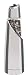Trudeau Graviti Battery-Operated Electric Pepper Mill, Chrome