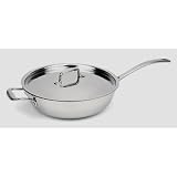 Review Gourmet Standard AS11129 / Gourmet Standard 4 Quart Tri-Ply Chef's Pan with Lid - AS11129