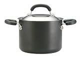 Review Circulon 80480 / Circulon 2 Hard-Anodized Aluminum 3 Quart Nonstick Saucepot with Lid