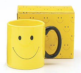 Smiley Happy Face Mug Coffee Cup Great Gift item