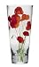 Oskar Koller Goebel Glasvase Glas-Vase Mohnblume ca. 25  cm