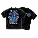 DR52-FF2056 Firefighter Fire Rescue Before Self Snake Public Service T-Shirt