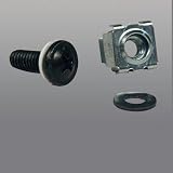 Tripp Lite SR200 SmartRack Square Hole Hardware Kit - 50 Each Cage Nuts and Bolts