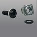 Tripp Lite SR200 SmartRack Square Hole Hardware Kit - 50 Each Cage Nuts and Bolts