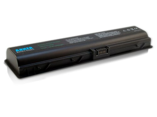 Anker Batterie d’ordinateur portable pour Hp Pavilion G7000 DV6000 DV2000 DV2500 DV2600 DV2700 DV2800 DV6200 DV6500 DV6700 DV2100 DV2400 DV2900 DV6100 DV6400 DV6600 DV6800 DV6900 DX6600 DX6700 G6000;Hp Presario A900 A910 C700 C700T V3100 V6600 F700 F500 V3000 V6000 V6500 fit HSTNN-LB31 EX941AA EV089AA HSTNN-W20C 411462-421 HSTNN-IB32 HSTNN-Q21C 417067-001 432307-001 432306-001 417066-001 [Li-ion 6-cell 4400mAh]
